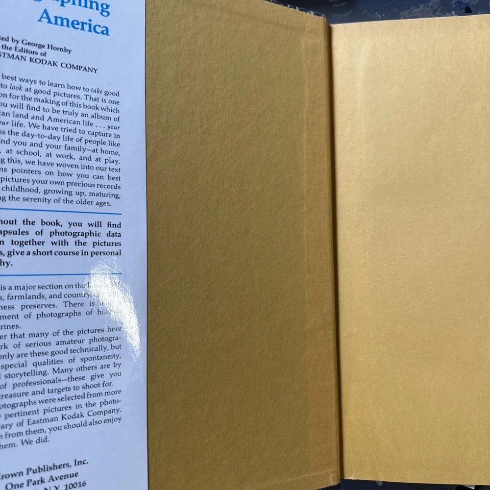 Photographing America~Eastman Kodak Company~Photography & Photo Tips~1976 HCDJ‎